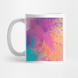 Abstract Watercolor Splatter Mug